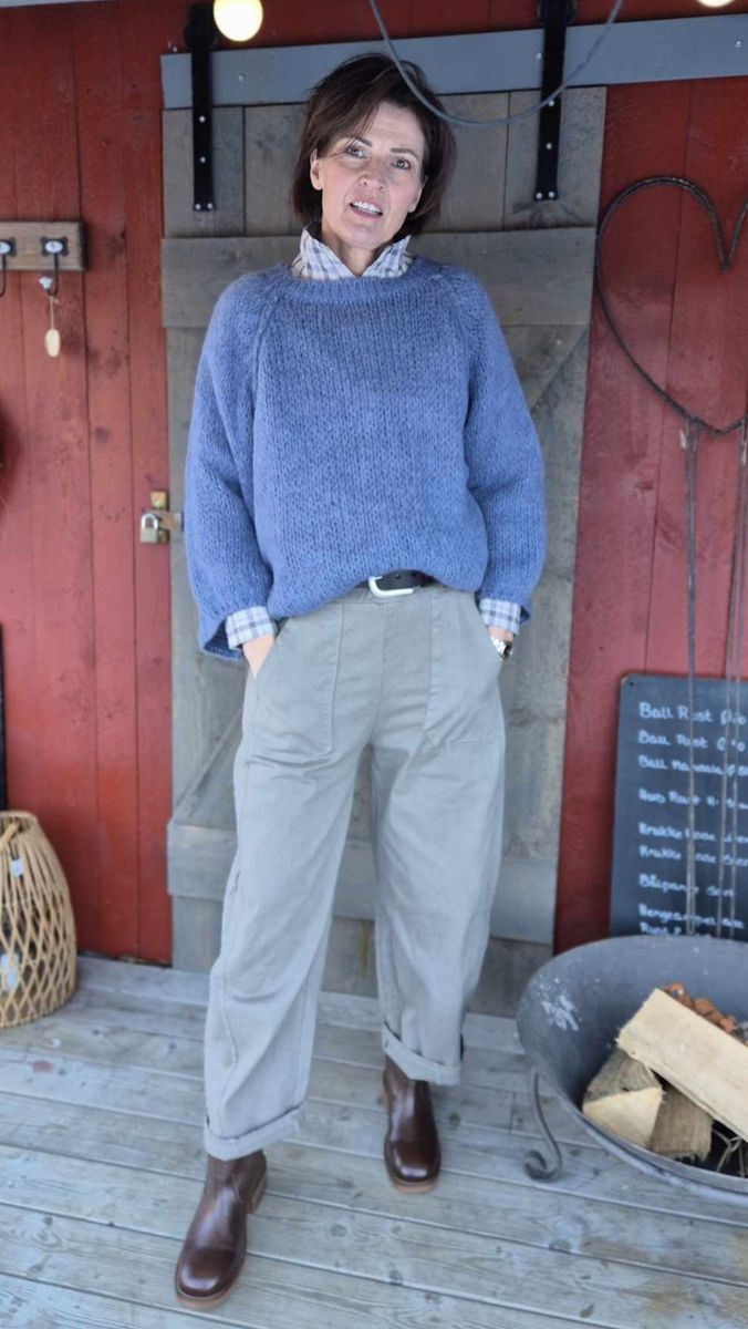LE DUNE Genser Denim
