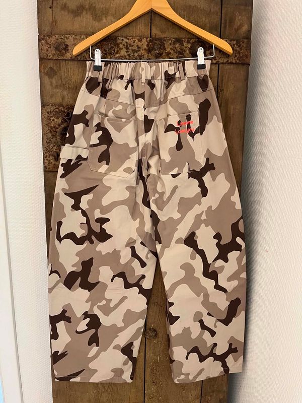 LOTTE Bukse Camo Beige Brun