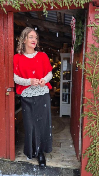 Hovedbilde GLAMMY Langt Skjørt Black