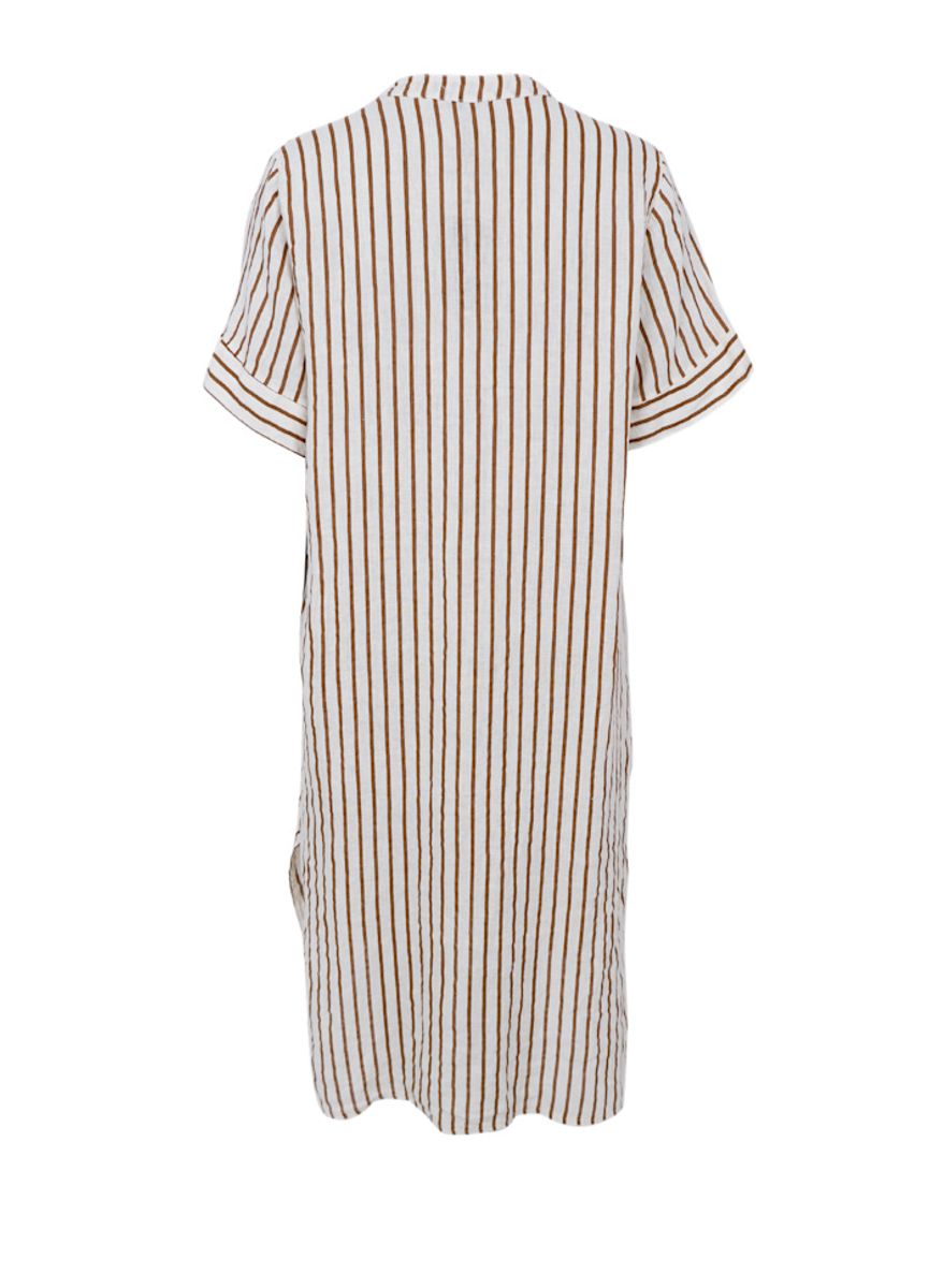 MELINA Linkjole Long Stripe Camel