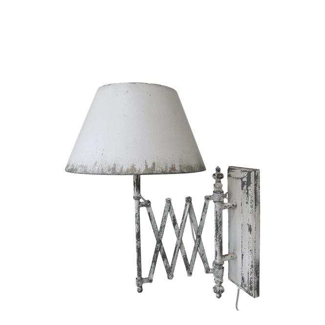 Hovedbilde VEGGLAMPE Victoria Antique Creme