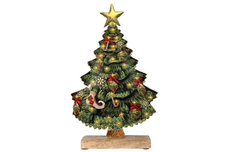 EMALJERT Julepynt Nostalgi Juletre Stående 