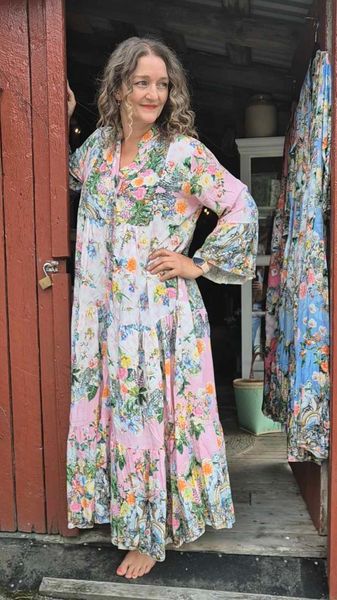 Hovedbilde FLOWER Mix Kjole Light Pink