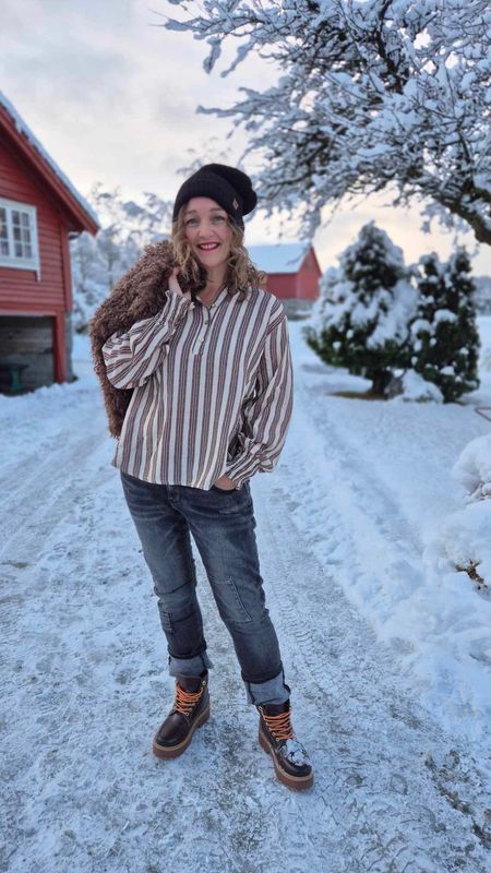  SAGA Fluffy Vest Marron