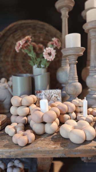 Hovedbilde FLOWER Lysestake Telys